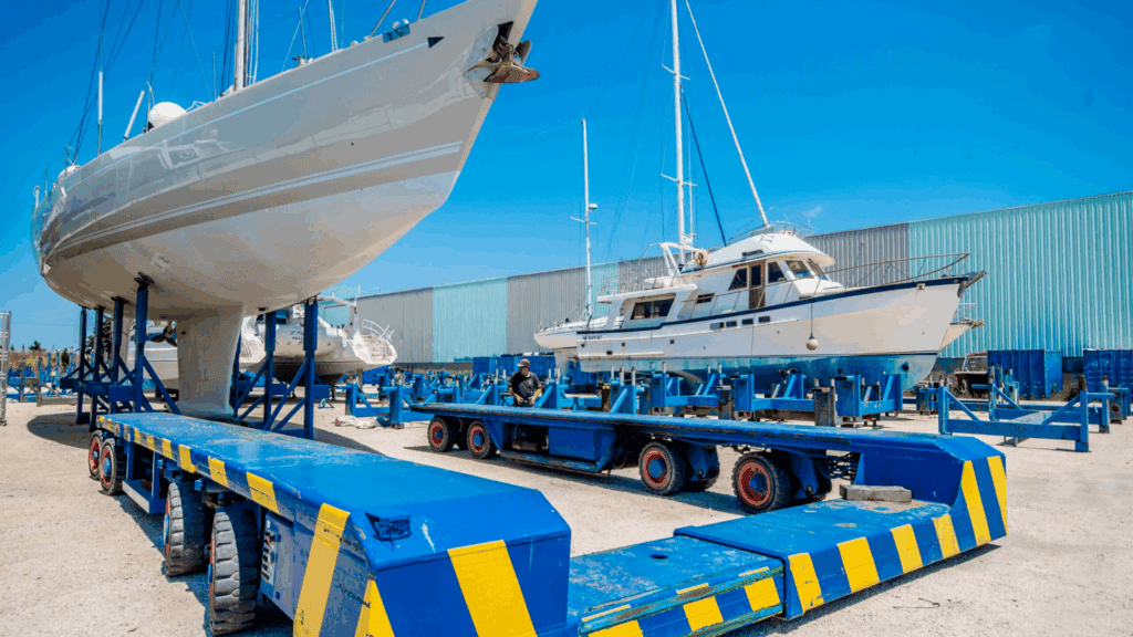 entreposer son bateau à sec Port Napoléon