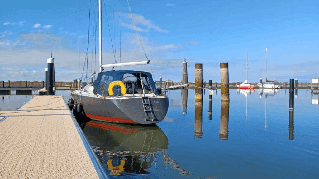 Bryggutbyggnad vid Lelystad Haven
