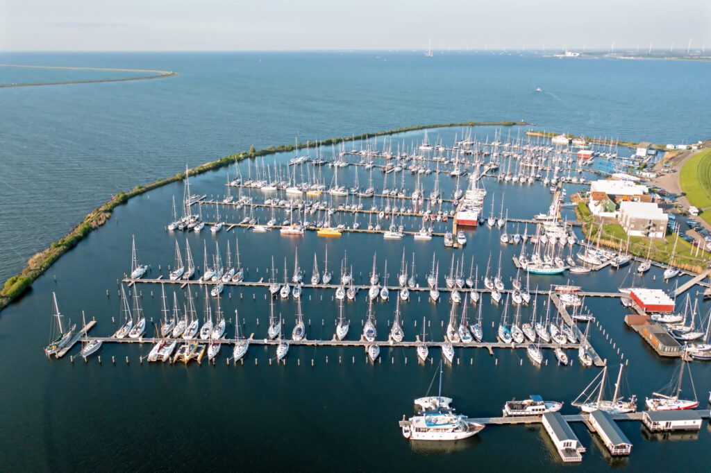 Flevo Marina aerial view