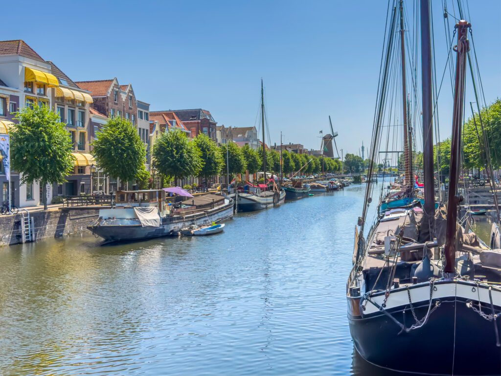 Delfshaven port Netherlands