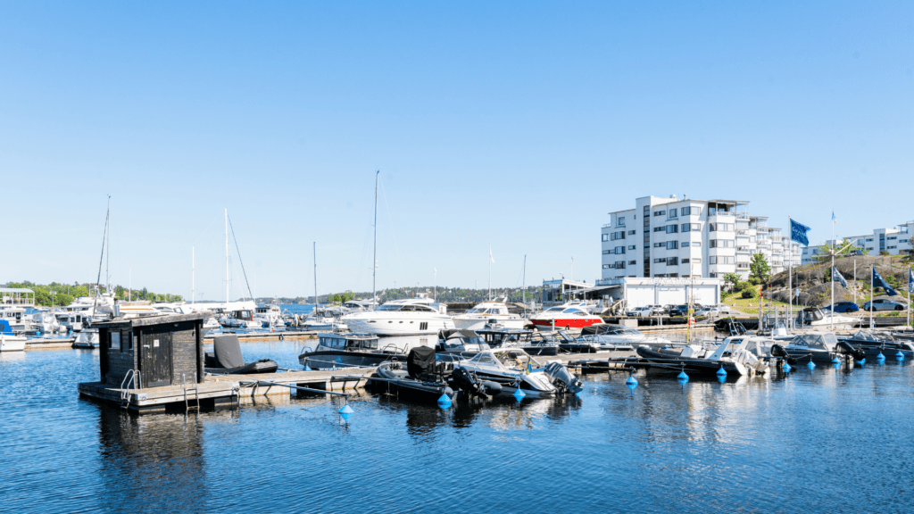 Gåshaga Marina Lidingö Port Adhoc Sverige